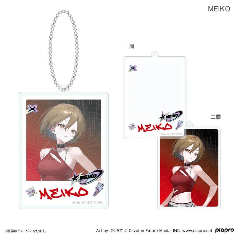 Hatsune Miku + Piapro Characters: Reiwa Idol Double-Layer Acrylic Keychain Meiko